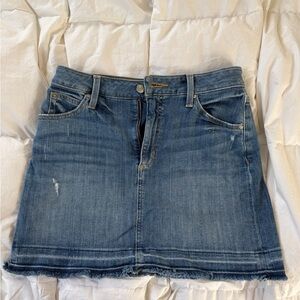 Joe's Jeans Classic Blue Mini Skirt